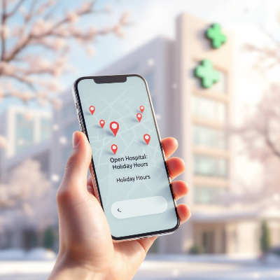 설 명절 연휴 문여는 병원 이미지