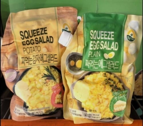코스트코-짜먹는에그샐러드,감자샐러드