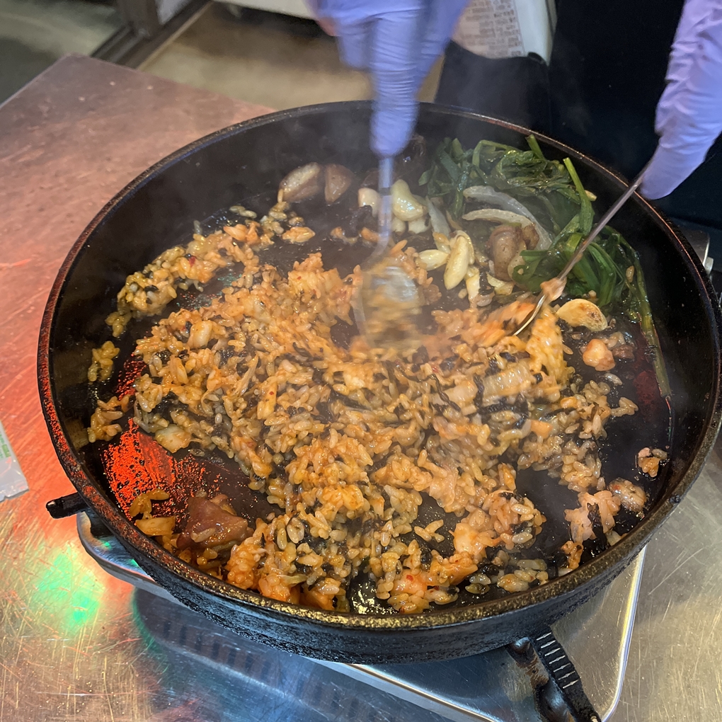 볶음밥 조리과정