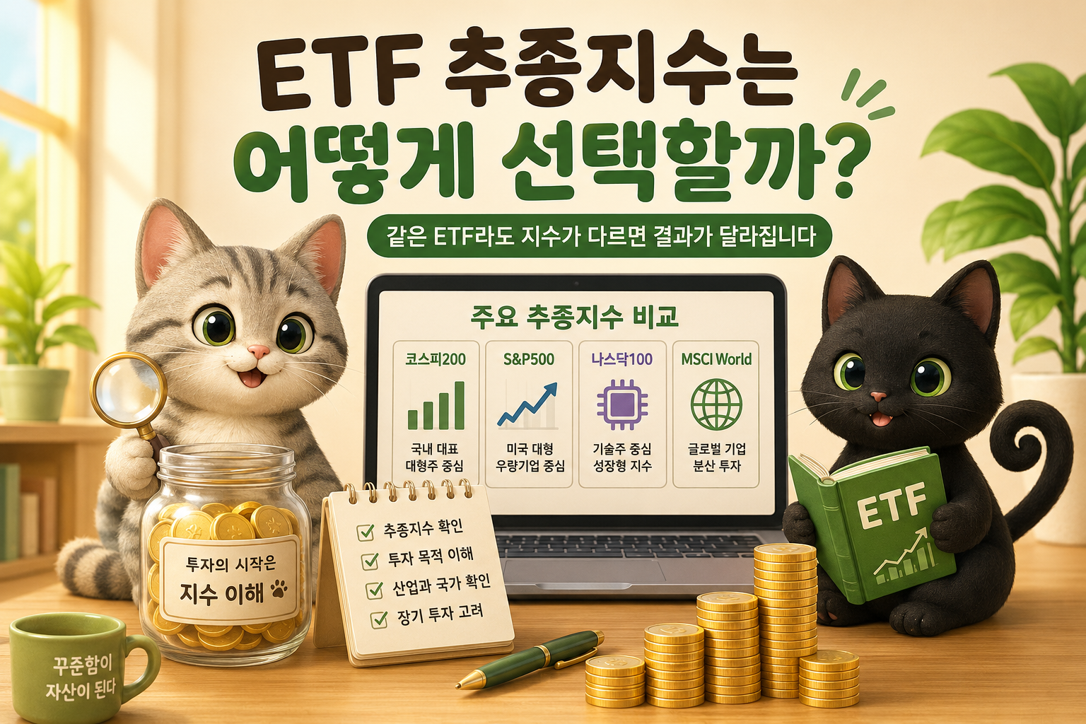 국내 주식 ETF추종지수 관련 내용