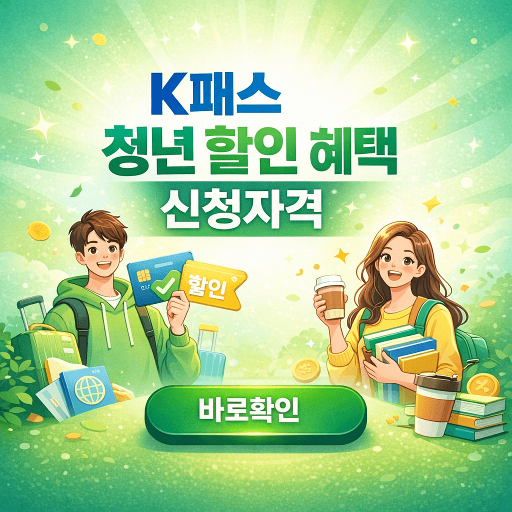 K패스 청년 할인, 놓치면 후회하는 혜택 총정리