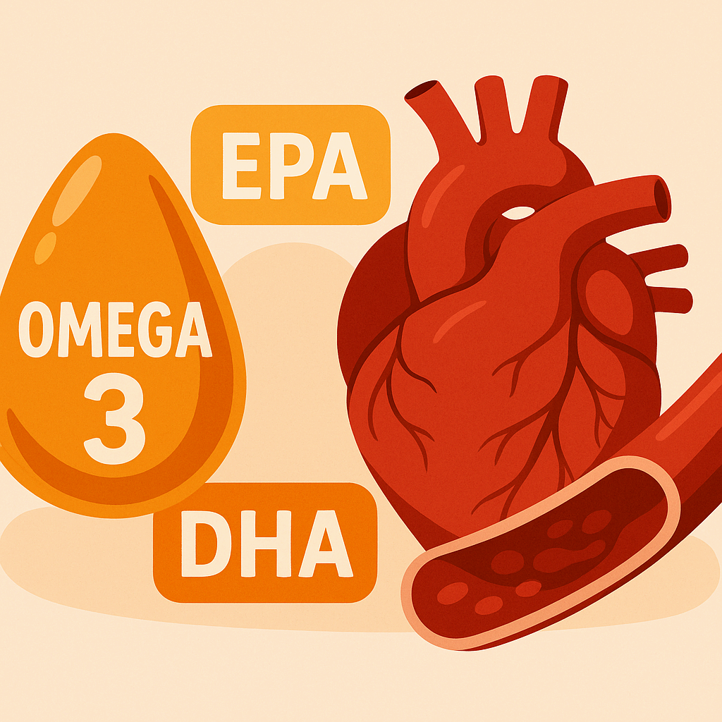 오메가3의 혈관 건강 효과와 EPA&middot;DHA 함량 확인법
