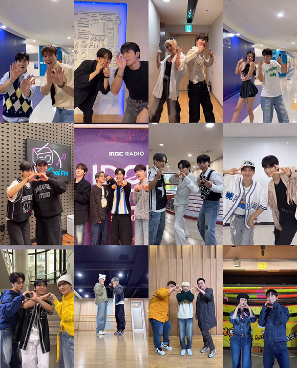 온앤오프 신곡 챌린지 틱톡 영상 [사진=알비더블유&#44; WM엔터테인먼트]
