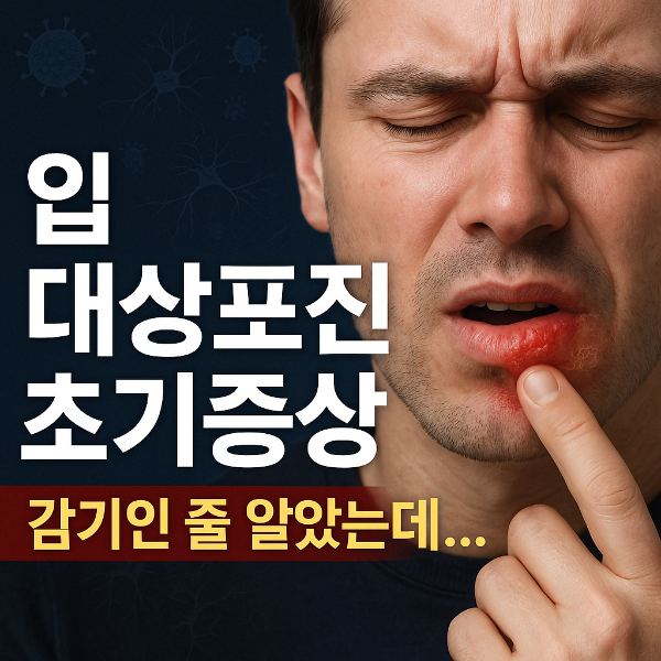 입 대상포진 썸네일 이미지입니다.