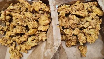 노랑통닭 메뉴 추천 갈릭인더딥 순살3종 엄청큰 후라이드 가격_5