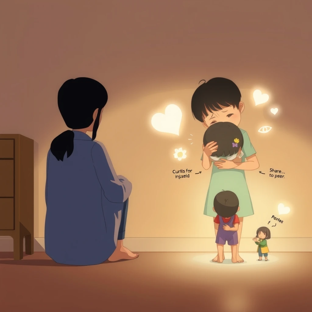 엄마로부터 정서 교육을 통해 사랑받는 자녀