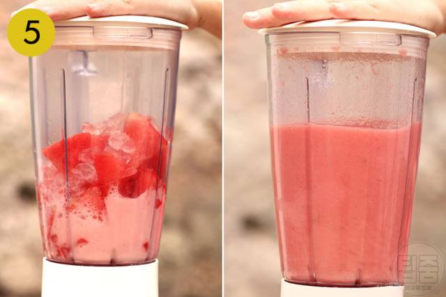 수박슬러시 만들기 수박스무디 레시피 수박아이스크림 만드는법 블렌더