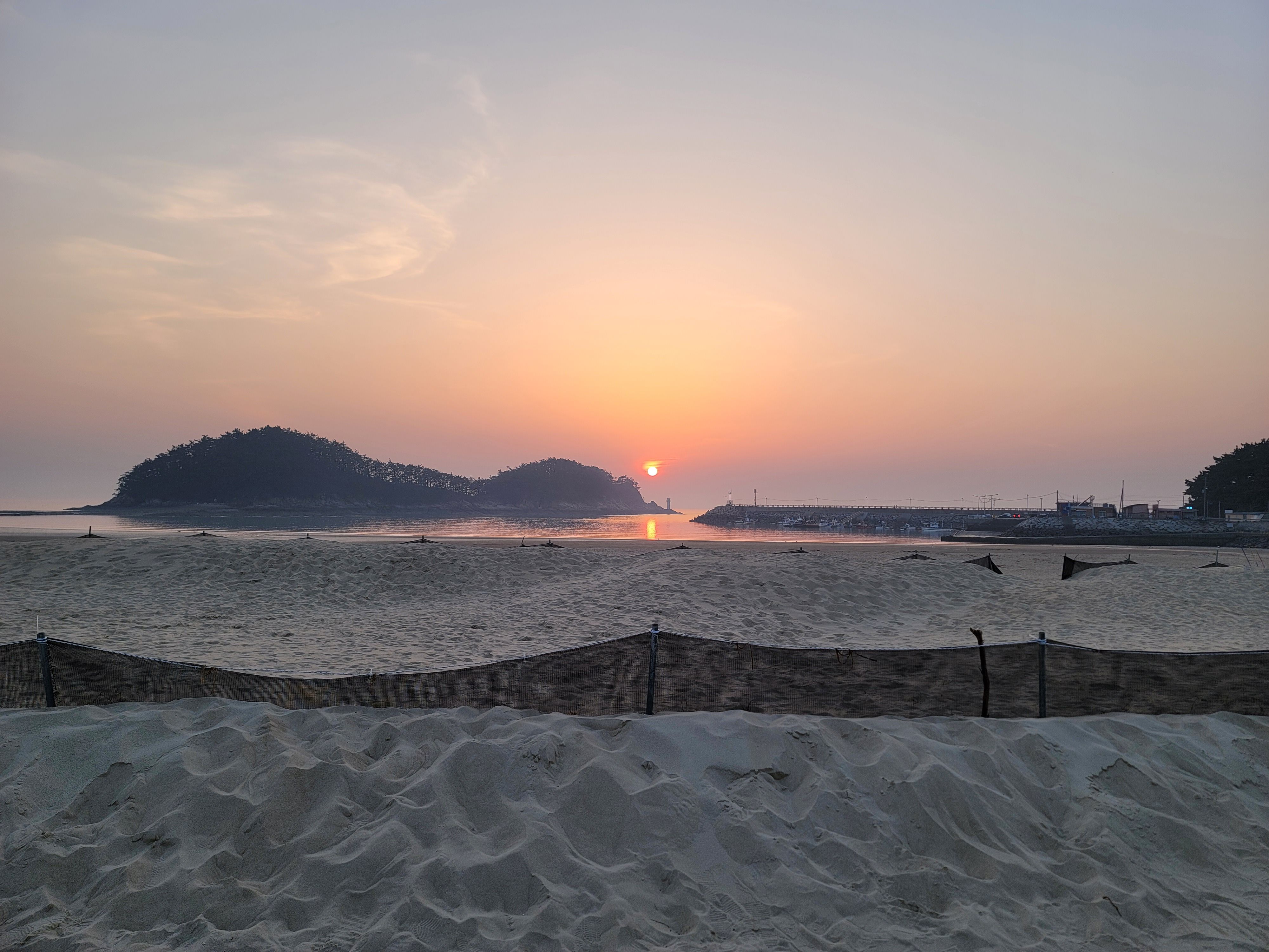 천리포해수욕장