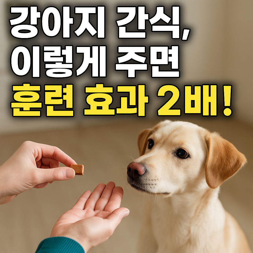 강아지 간식
