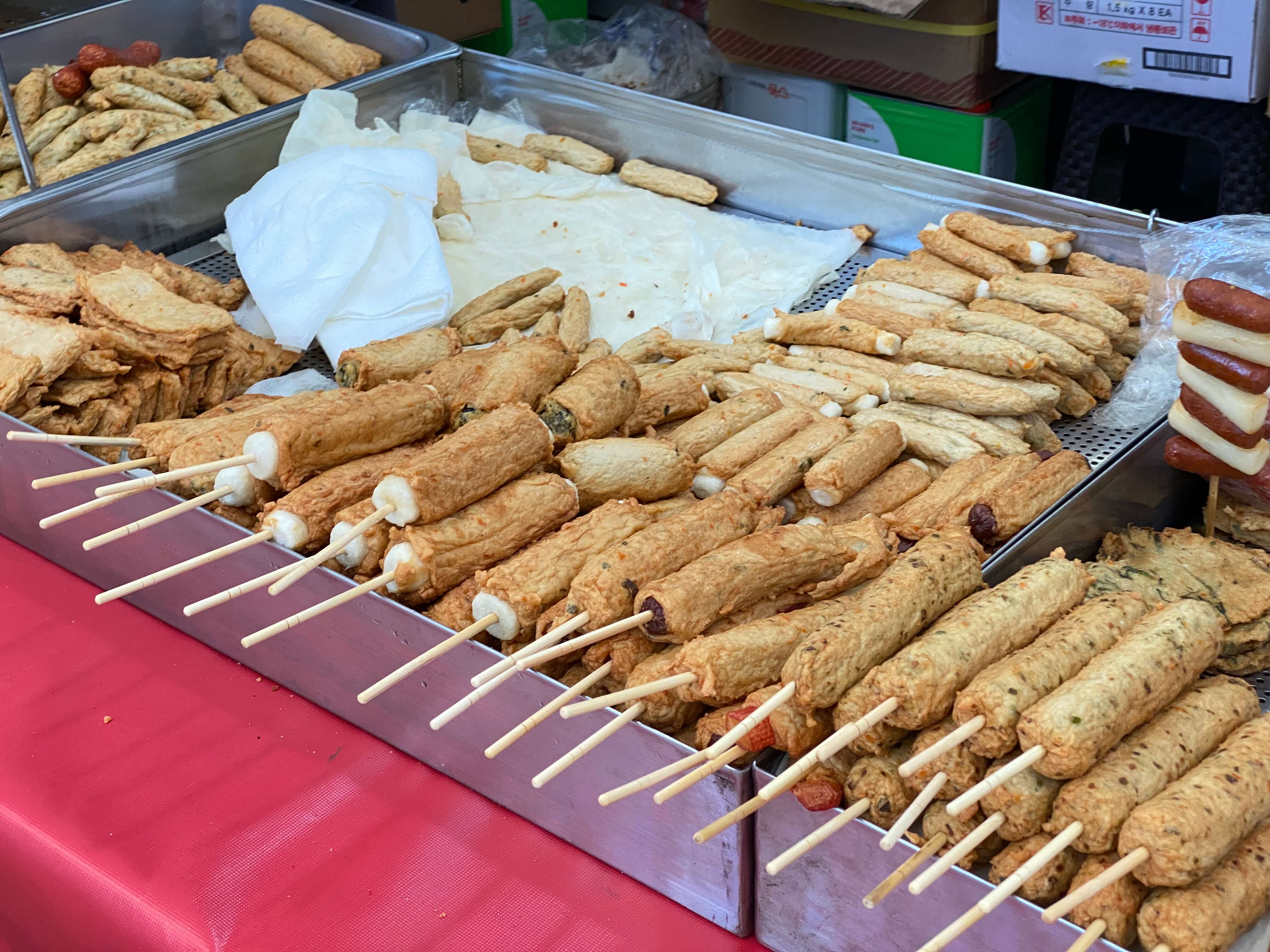 함안 칠원 자이아파트 장날 내돈내먹 추천 메뉴/ 수제어묵 오뎅 꼬지 곱창순대볶음 