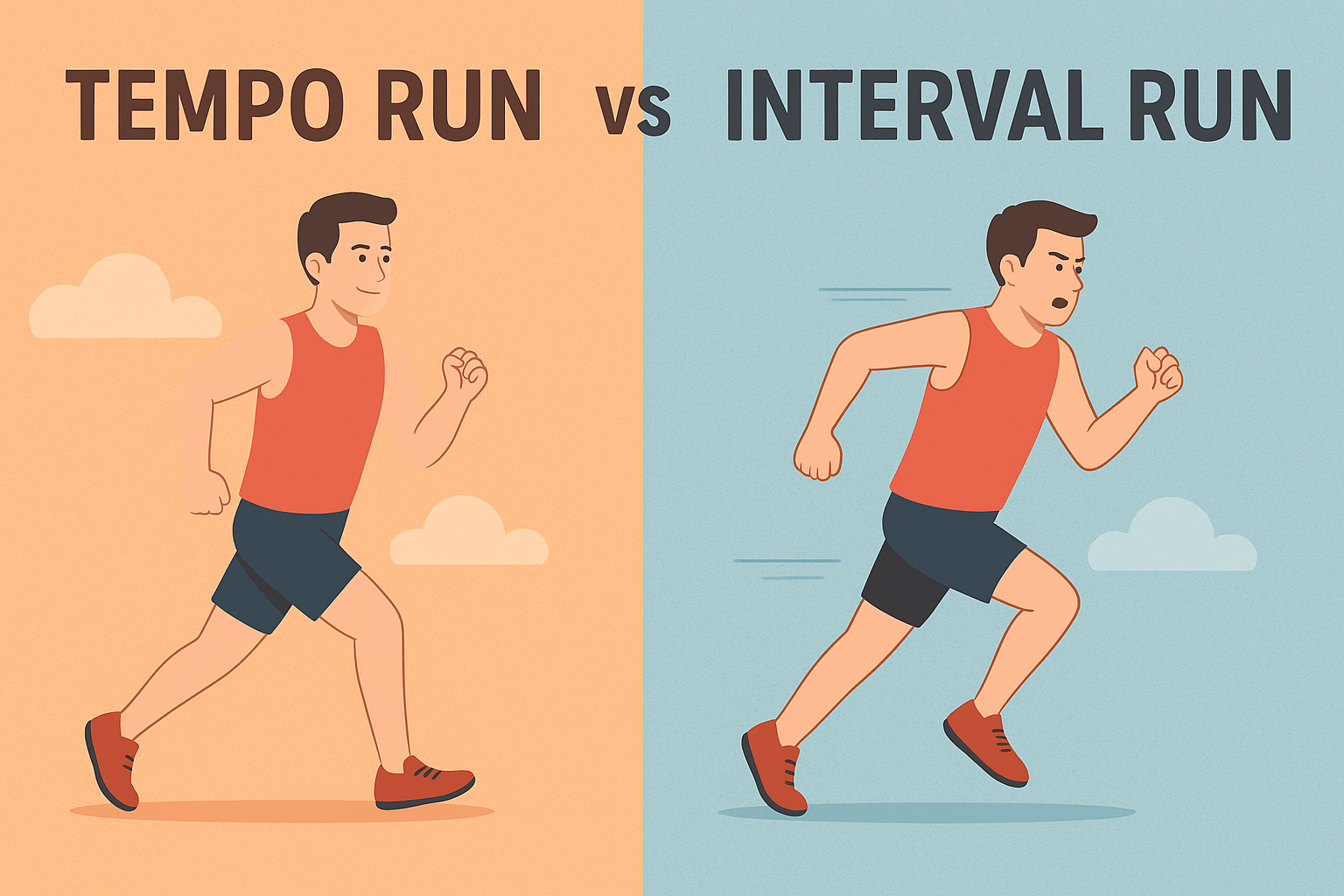 러닝 템포런과 인터벌런 차이와 활용법