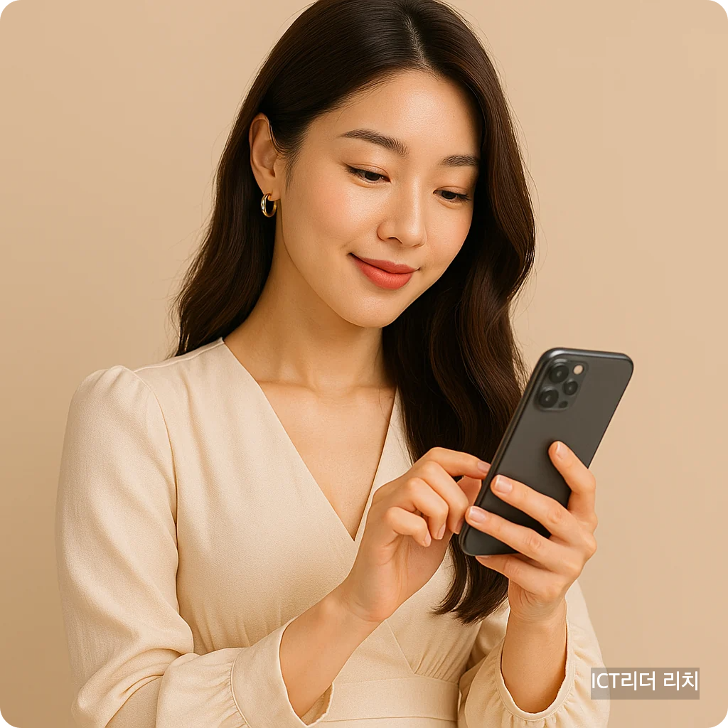 인스타그램 피드를 꾸미는 여성의 모습과 감성 해시태그 가이드 썸네일 이미지