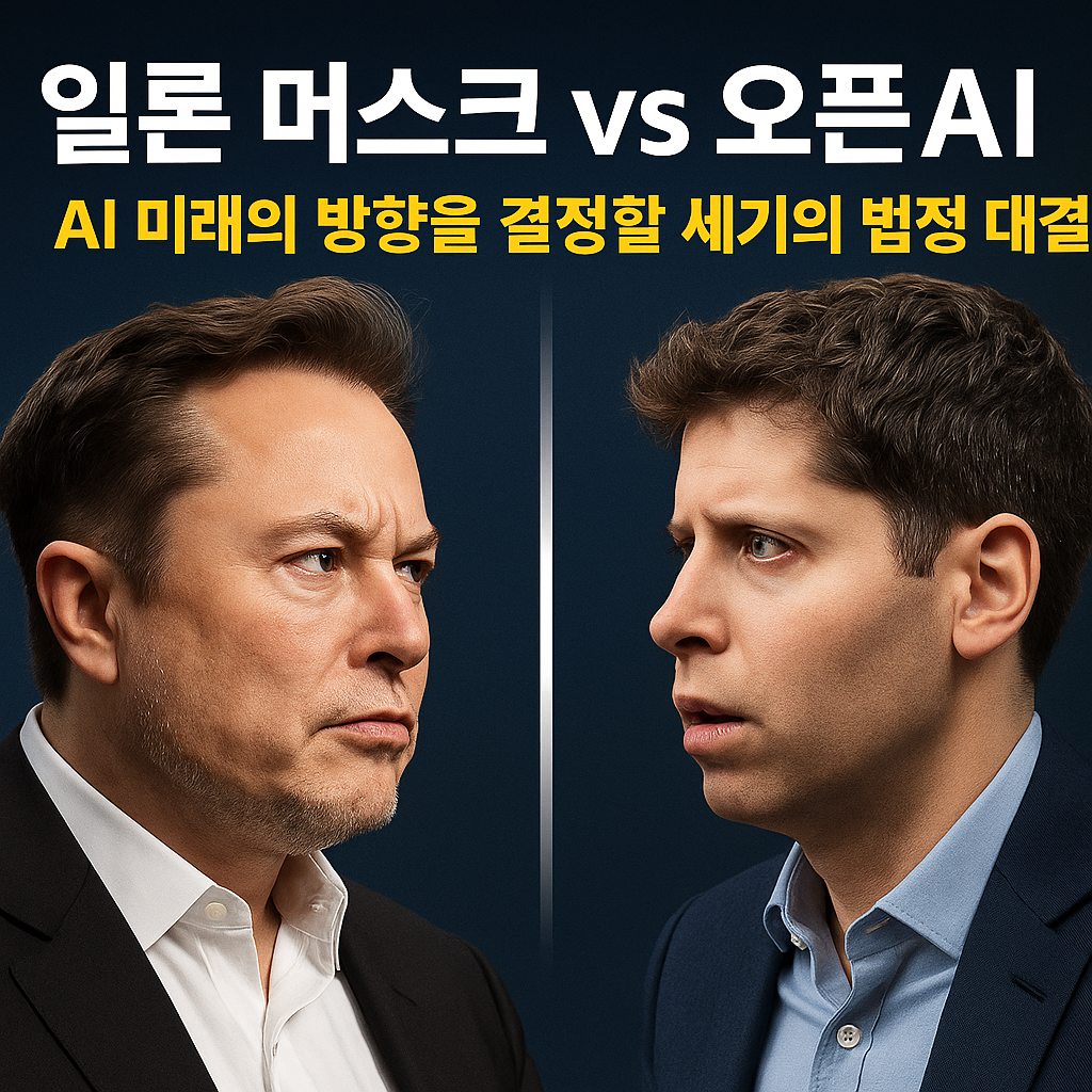 일론 머스크 vs 오픈AI 소송, AI 미래를 결정할 세기의 대결 썸네일