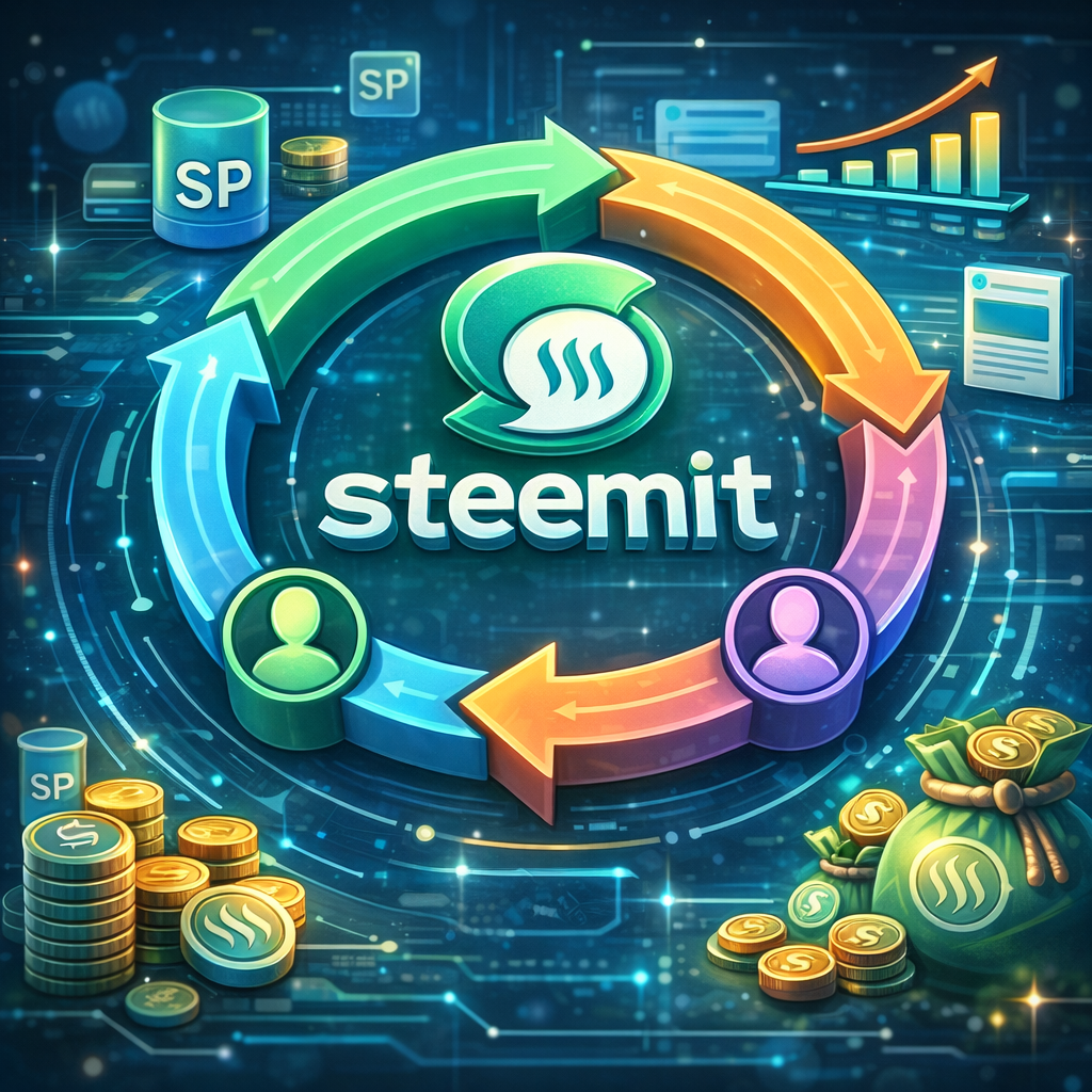 스팀잇 선순환 구조, 보상보다 중요한 핵심은