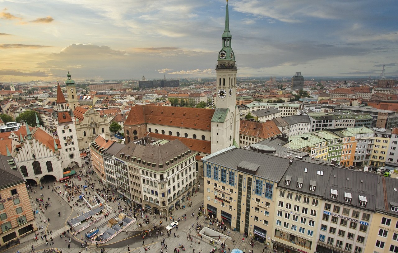뮌헨 전경 사진