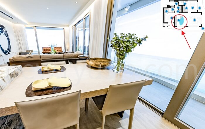 LV 라우어 실버타운 C1평형 부엌 시점