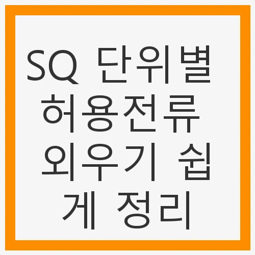 전선의 허용전류란?