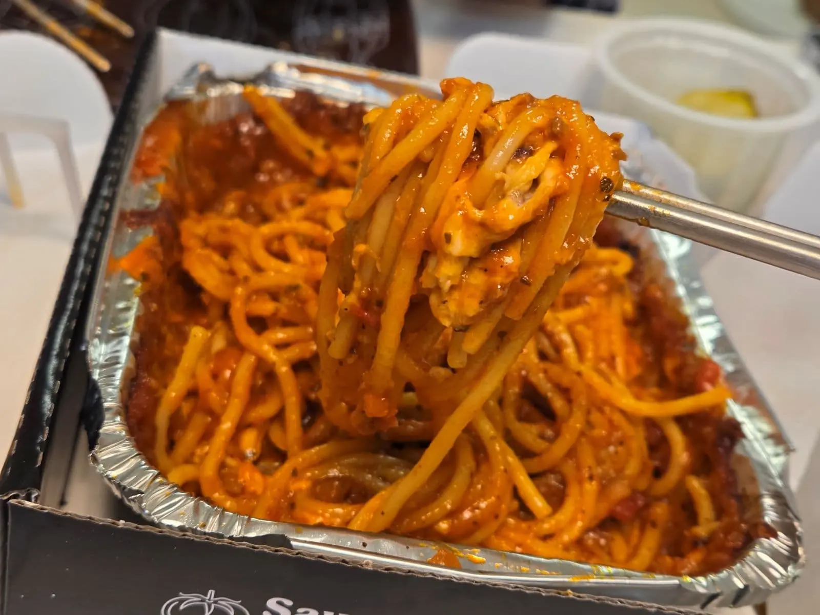 피자헛 블랙BBQ스테이크뇨끼 리치 치즈 파스타