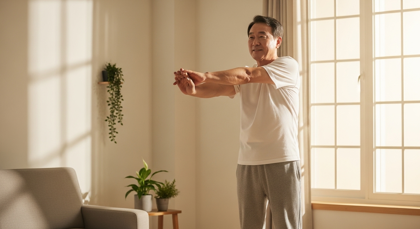 기상 후 스트레칭