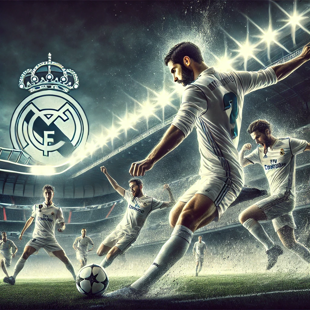 레알마드리드 공격수들이 공격하는 장면