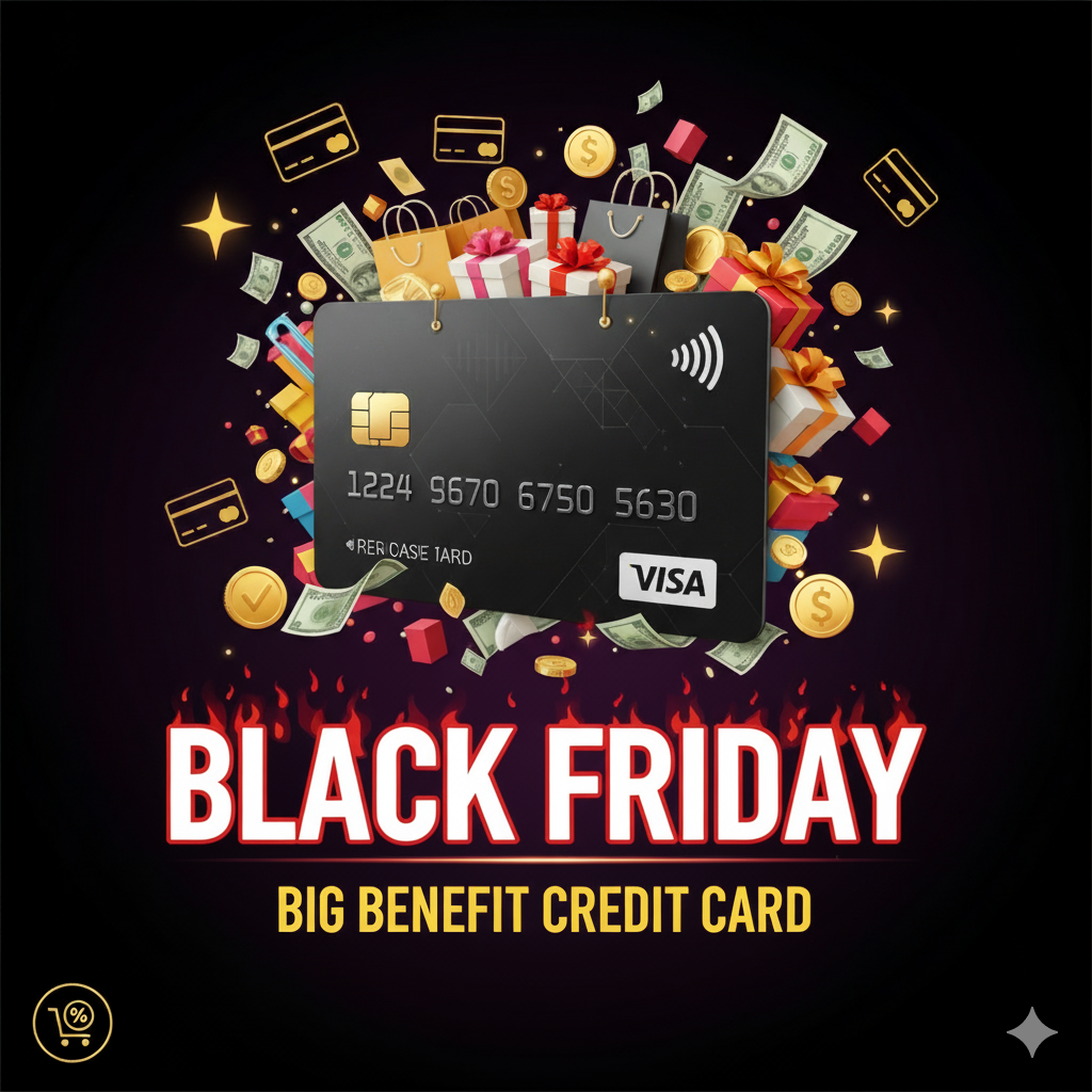 신용카드 추천 - 블랙프라이데이 혜택 많은 카드 TOP 5