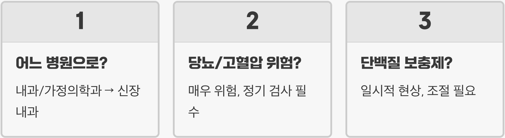 소변거품, 신장이 보내는 위험 신호일 수 있습니다
