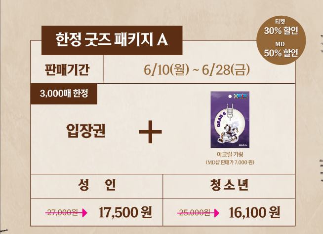 티켓 패키지