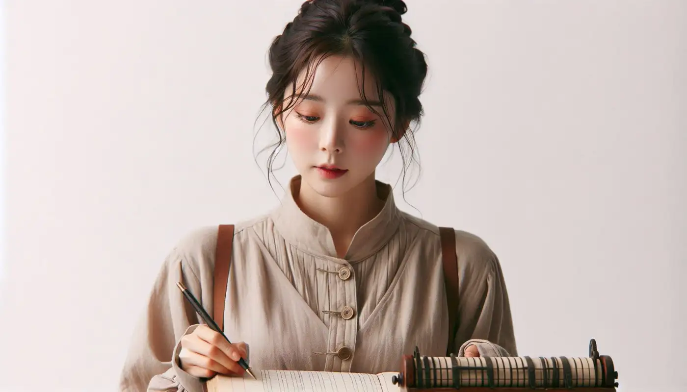 빗썸이더리움-클래식-시세를-알아보고-스테이킹하는-여성의-모습