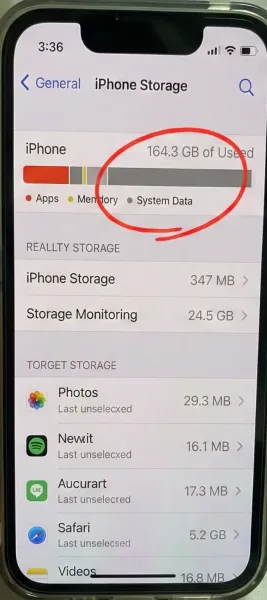 아이폰 용량 부족 해결