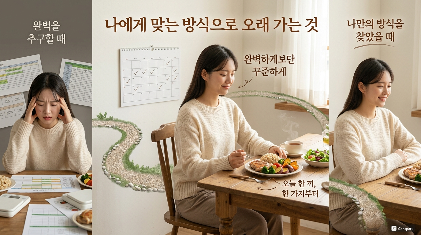 나에게 맞는 방식으로 오래 가는 것