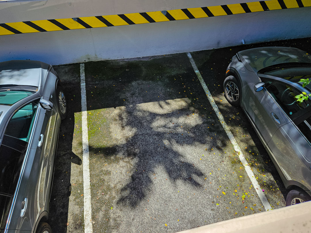 캐슬 힐로 하와이안 호텔 주차장