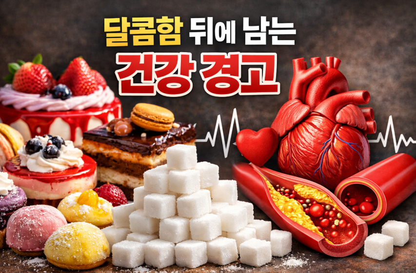 달콤한 두쫀쿠등 열풍, 당 과잉 섭취 정말 괜찮을까?