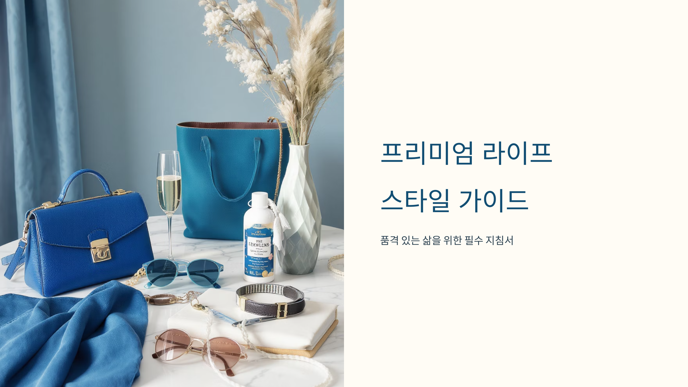 럭셔리 라이프스타일 프리미엄 선택법