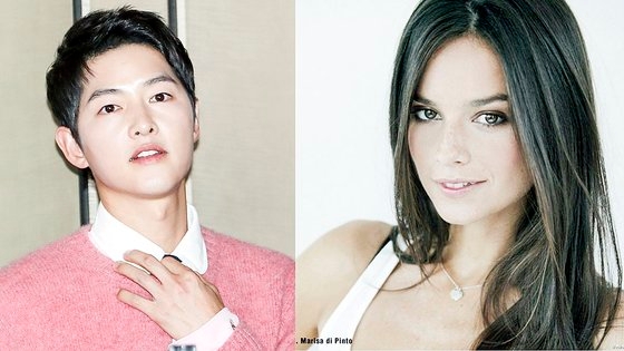 송중기 여자친구로 추정되는 케이티 루이스 사운더스