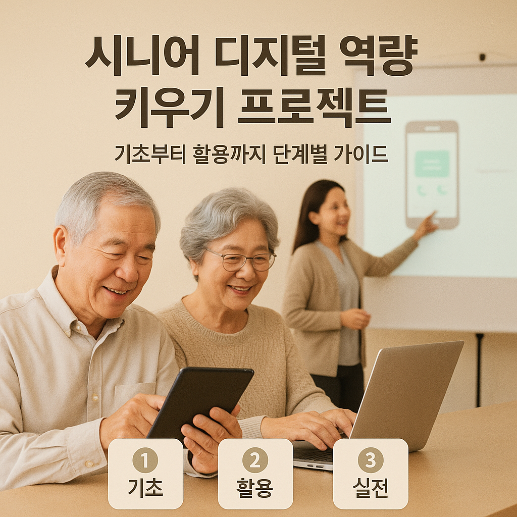 시니어 디지털 역량 키우기 프로젝트