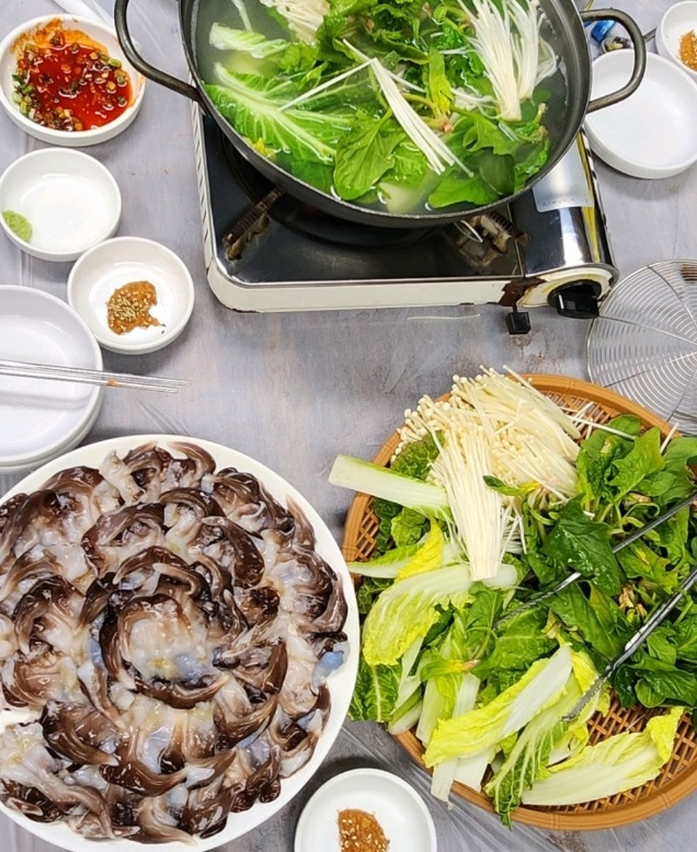 사천-새조개샤브샤브-제일전복횟집