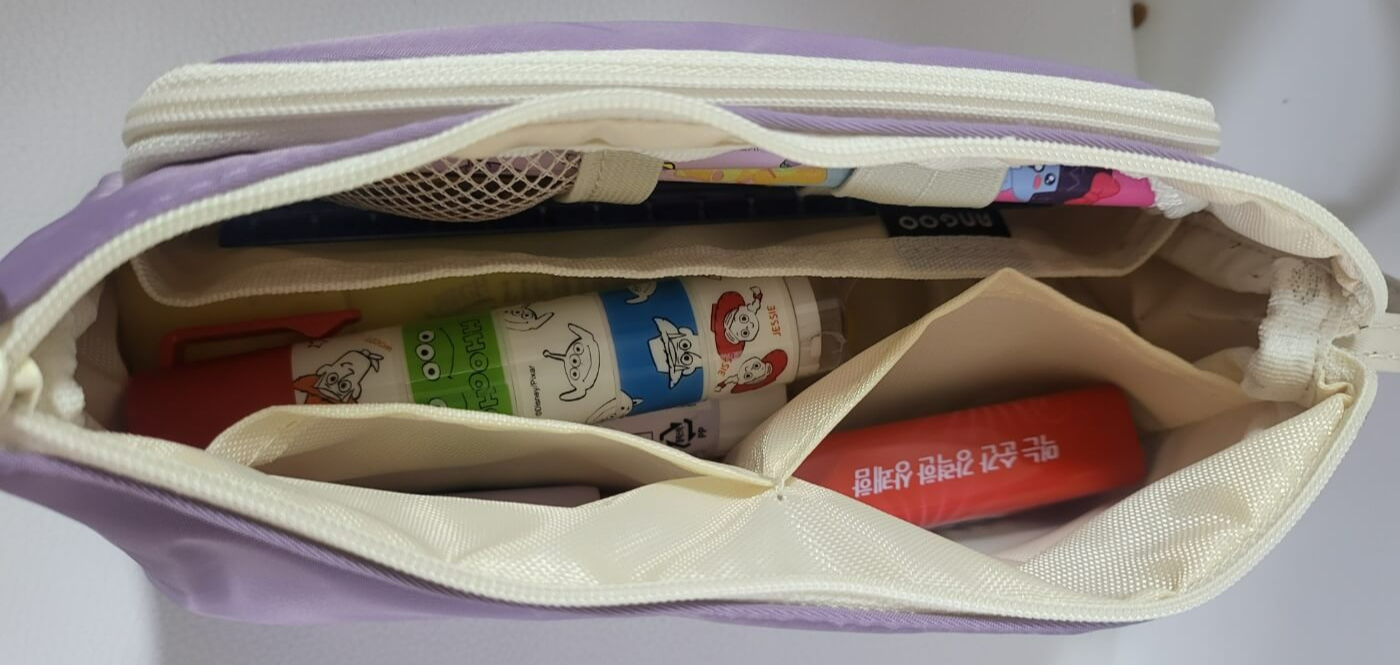 라이프기어 대용량 다용도 펜파우치 필통