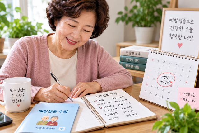 무료·본인 부담 접종을 구분해 기록하세요