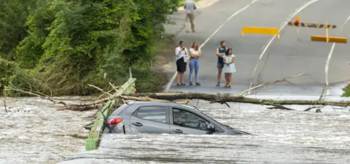 호주 자연재해 홍수