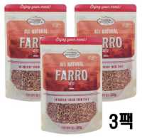 그레인온 파로(엠머 밀) 고대곡물, 3개, 280g