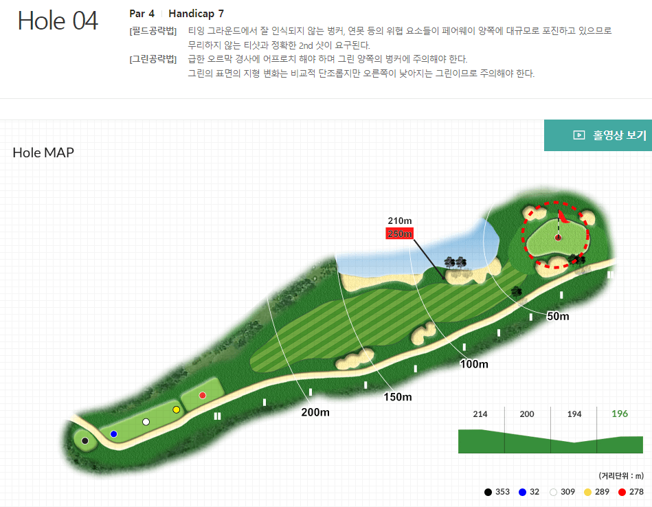 블루원 디아너스 컨트리클럽 힐스코스 4