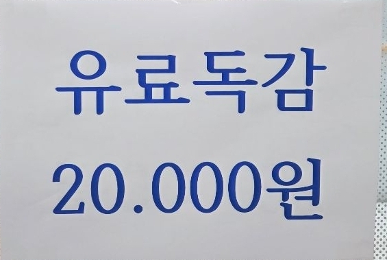 유료독감 20000