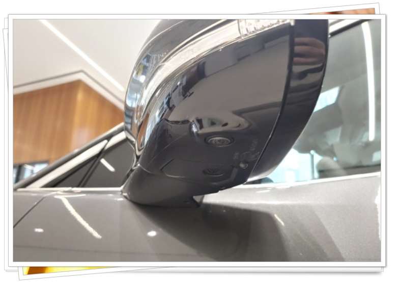 재규어 I페이스 사이드미러 거울부