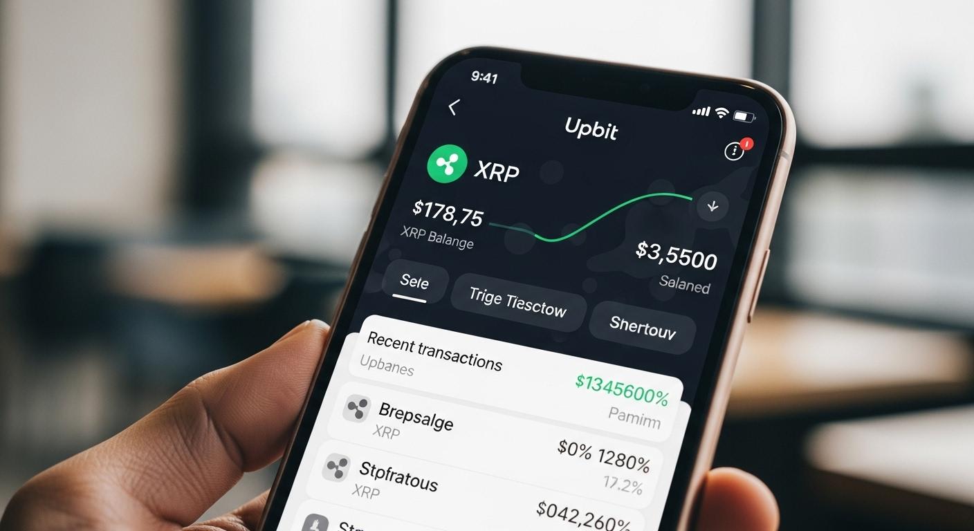업비트 xrp 지갑