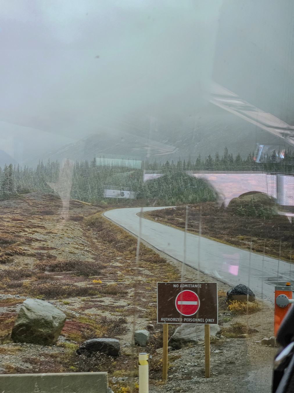 캐나다 컬럼비아 아이스필드 입장