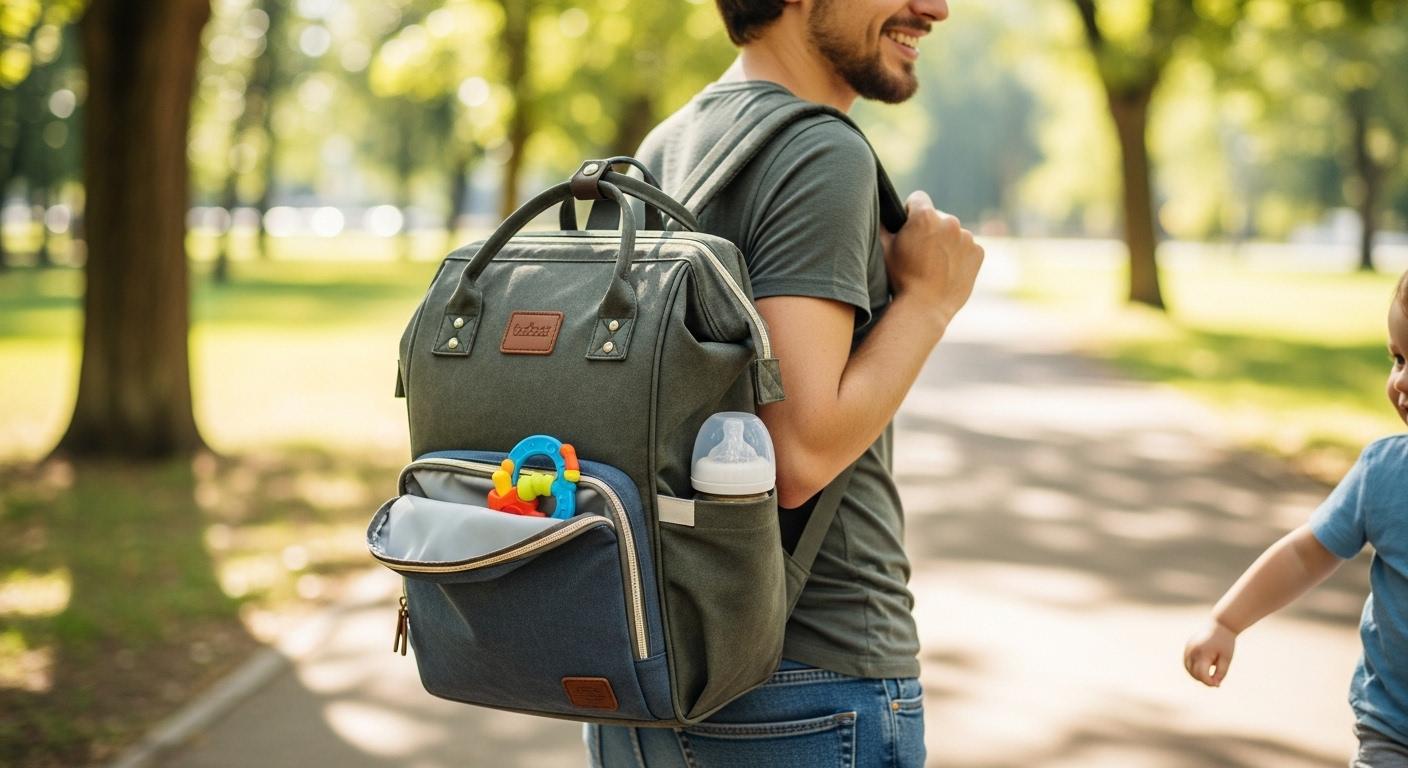 기저귀가방 백팩