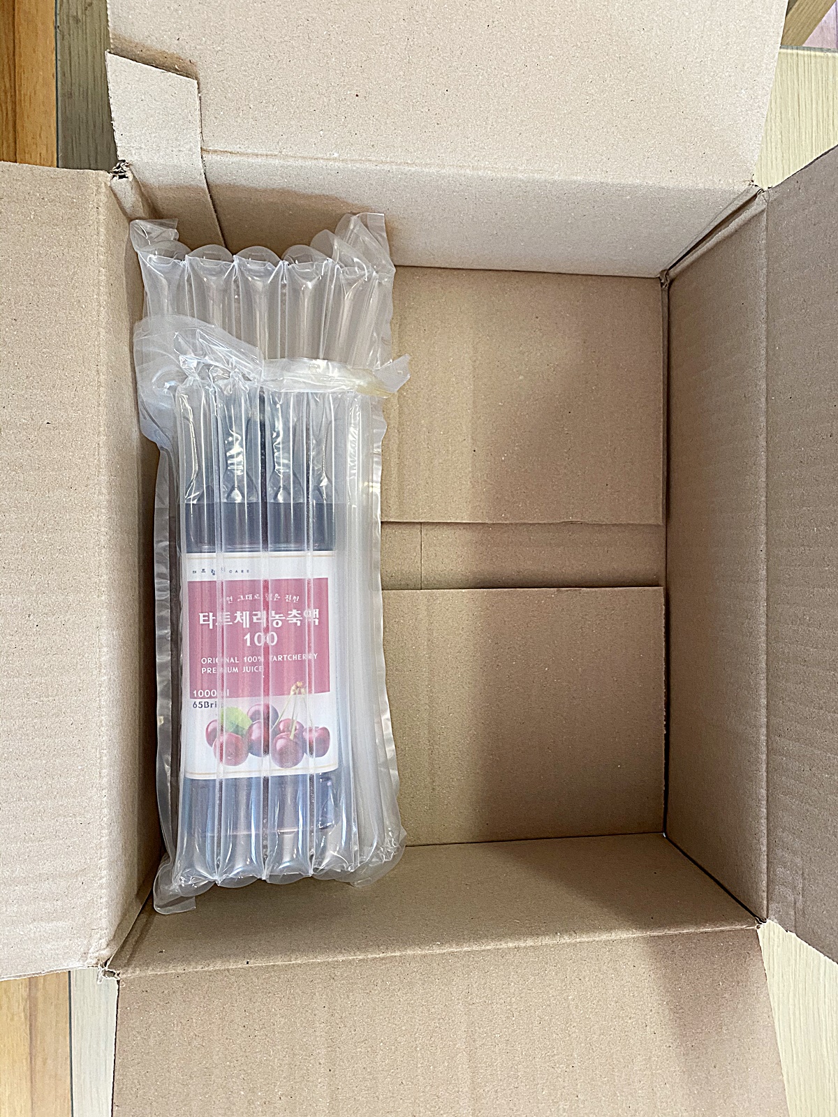 택배 상자 개봉