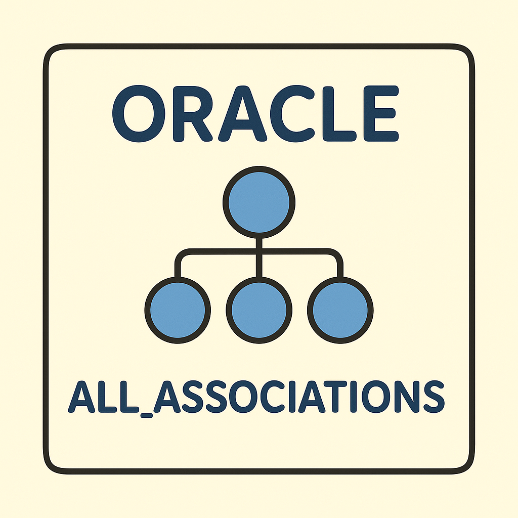 오라클 ALL_ASSOCIATIONS 뷰 완전 해설 및 실무 활용 전략