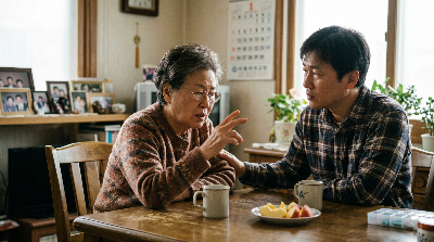 시간과 장소를 혼동한다