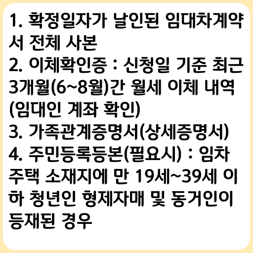 2023 서울시 청년월세지원